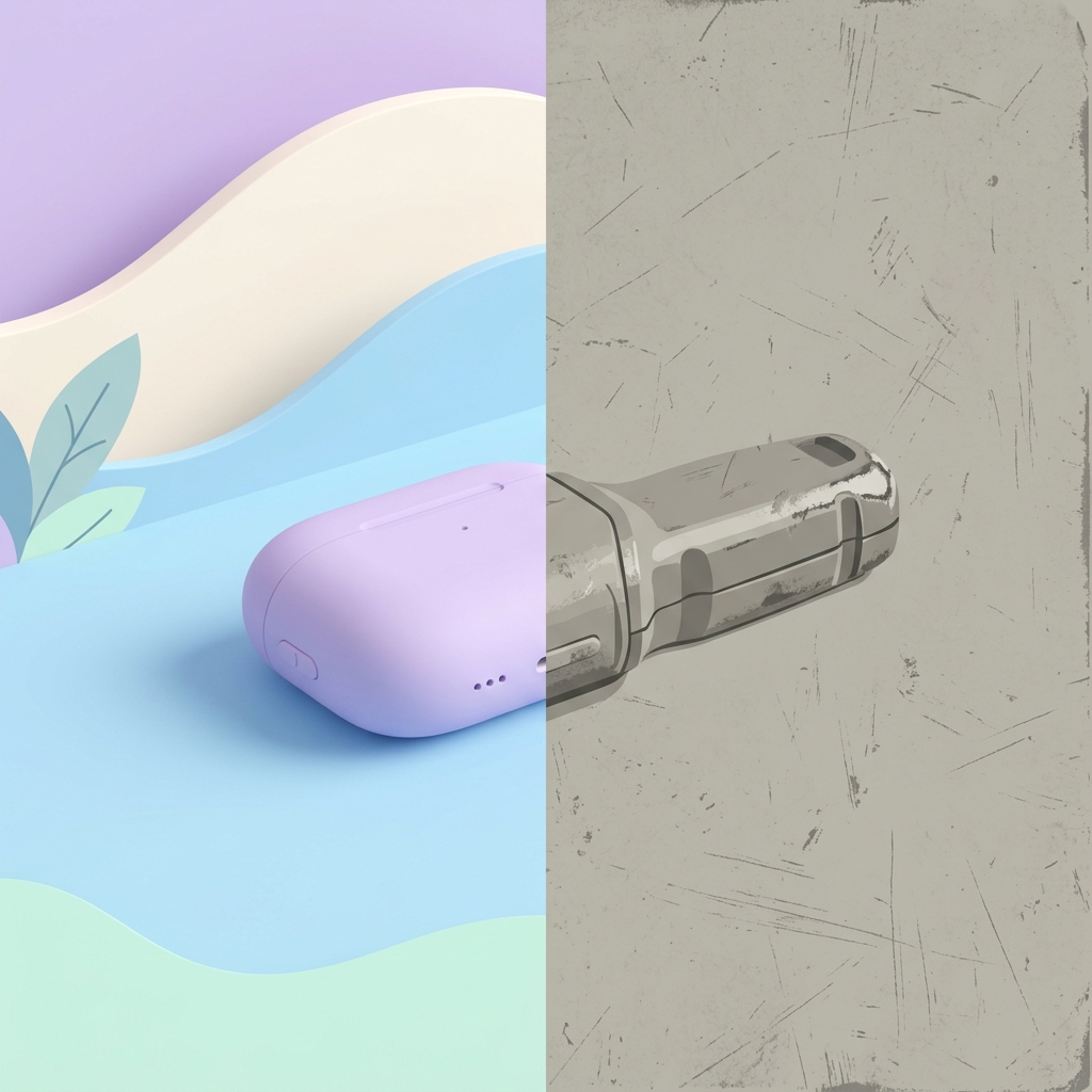 Silicone versus plastic comparison